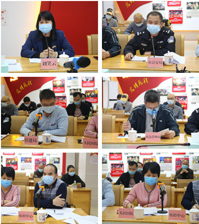 2.市衛(wèi)生健康局、市公安局、市住建局、市應急管理局、市疾控中心、市人民醫(yī)院f分別推演疫情應急處置過程_副本.jpg