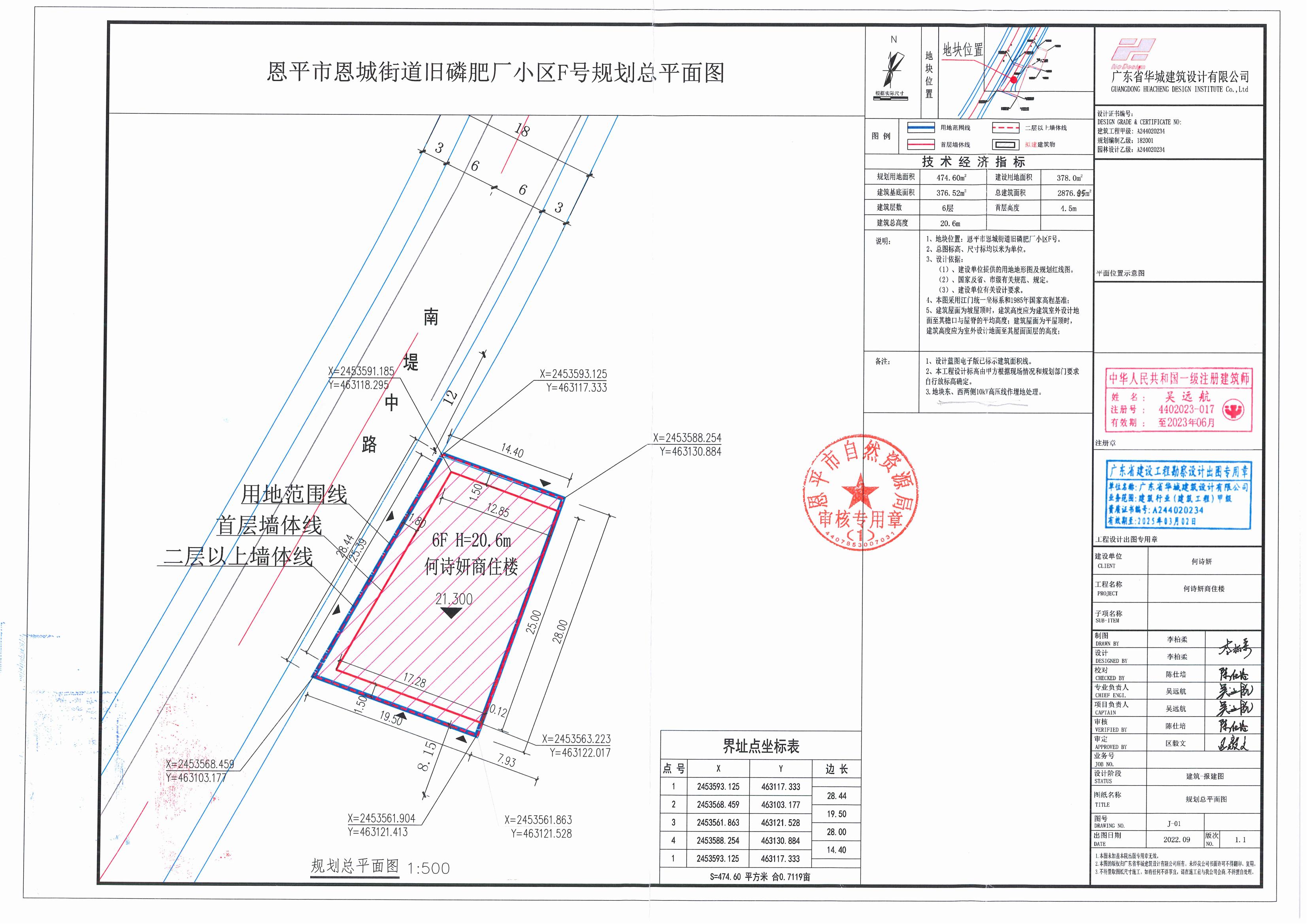 關(guān)于恩平市恩城街道舊磷肥廠小區(qū)F號總平面圖（何詩妍）_00.jpg