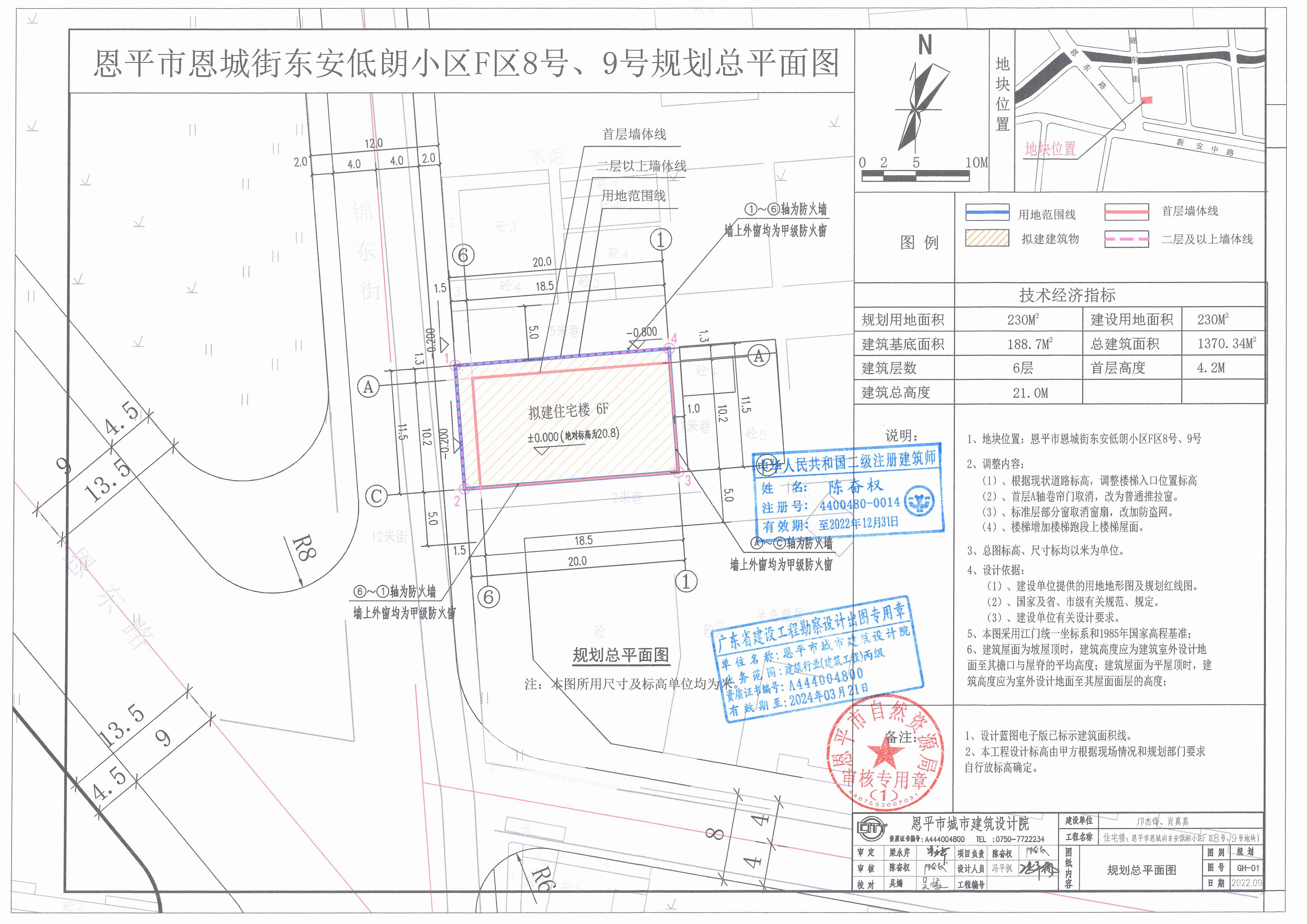 【批后公告】恩平市恩城街東安低朗小區(qū)F區(qū)8號、9號規(guī)劃總平面圖_00.jpg