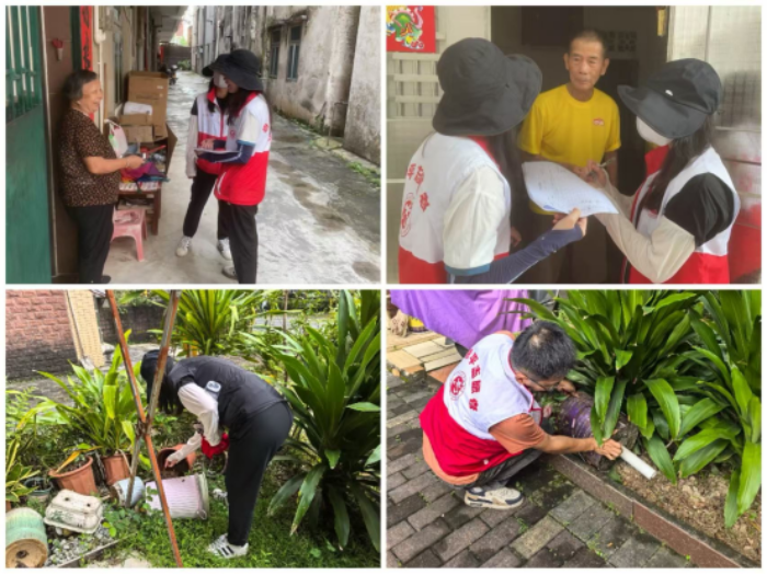 市信訪局黨員干部職工下沉恩城街道新城社區(qū)城郊街、凱旋花園開展入戶登記查漏補(bǔ)缺和“兩清一滅”工作 